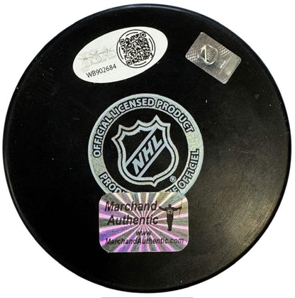 Brad Marchand Autographed Official Panthers Puck