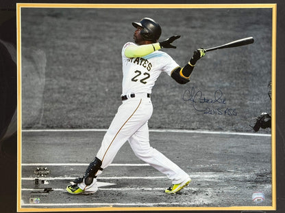 Andrew Mccutchen Autographed 16X20 Framed Baseball Photo (Mlb)