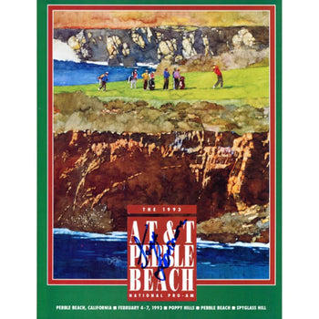 Jack Lemon Autographed 1993 Atandt Program