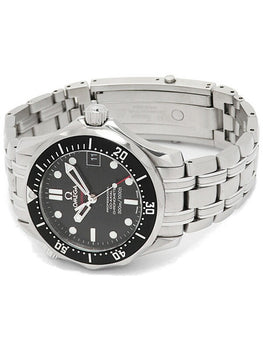 Omega Seamaster 300 Co-Axial 21230362001001 Black Men'S Used Watch #6109