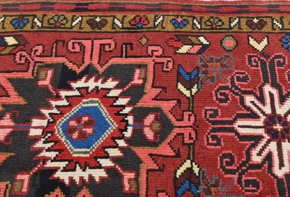 Vintage Hand-Knotted Oriental Runner Rug 2'3X6'2