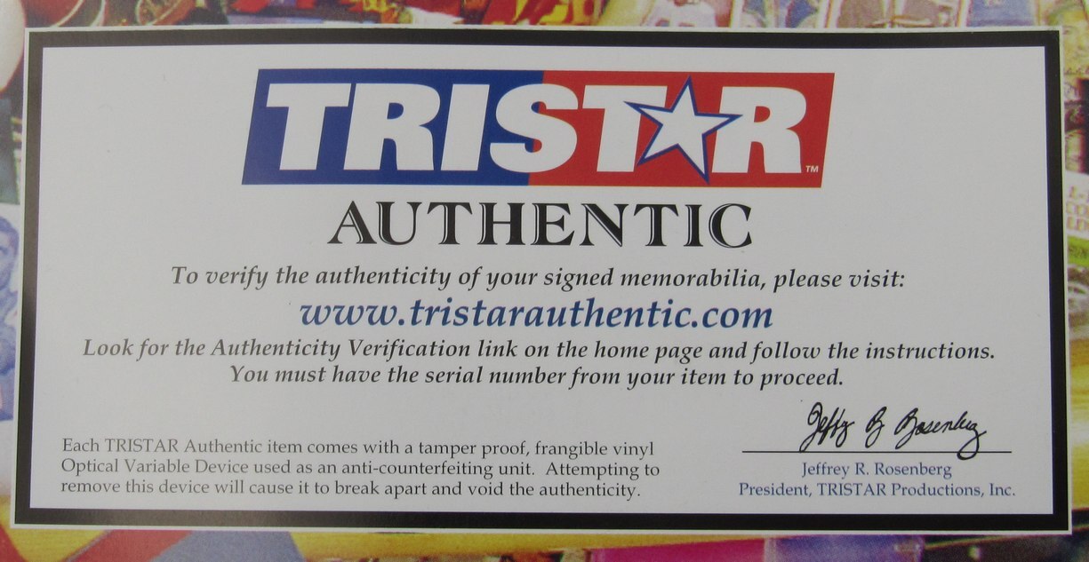 Willie Mccovey Hof Signed/Inscribed Baseball Helmet Giants Tristar 192185