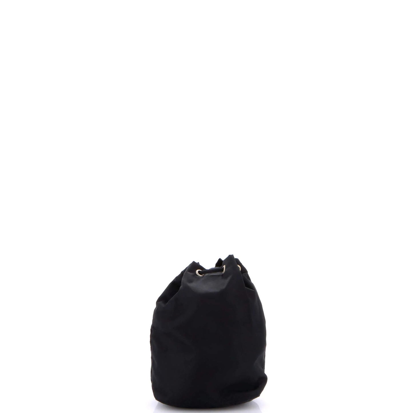 Prada Drawstring Wristlet Bucket Bag Tessuto Small