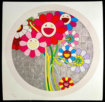 Takashi Murakami Lithograph Coa Numbered In Pencil Limited
