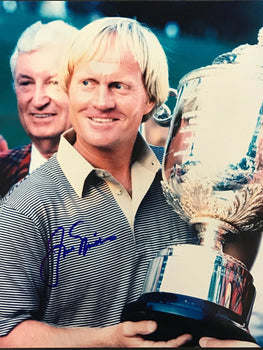 Jack Nicklaus Autographed Golf 8X10 Photo