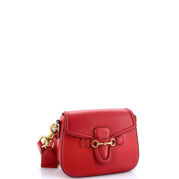 Gucci Lady Web Shoulder Bag Leather Medium