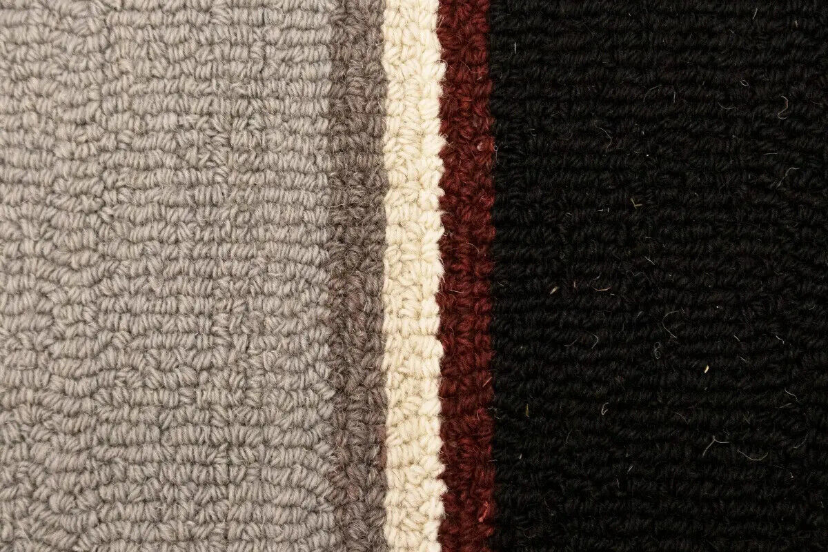 Hand-Tufted Modern Rug Plush 5X8 Multicolored