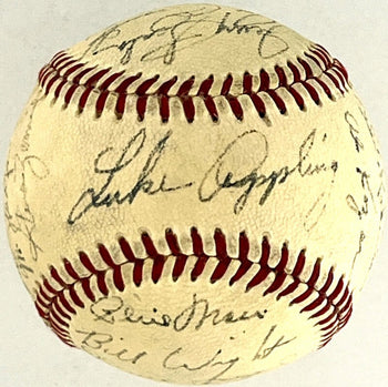 1950 Chicago White Sox Team Signed Baseball (26)