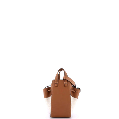 Loewe Hammock Bag Leather And Anagram Jacquard Mini