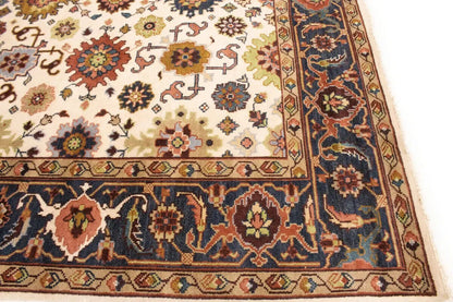 Handmade Vintage Oriental Rug Classic Design