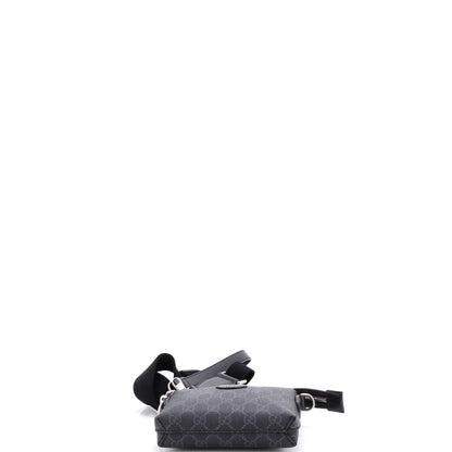 Gucci Interlocking G Patch Wristlet Messenger Bag Gg Coated Canvas Mini