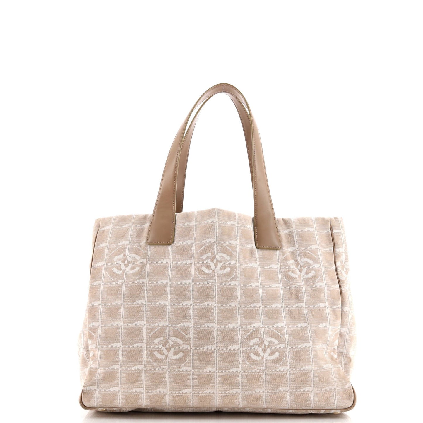 Chanel Travel Line Shoulder Bag Nylon Medium