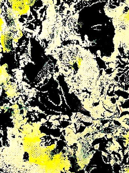 Jackson Pollock Action Painting Coa Signed Numbered By Hand. Eduardo Chillida