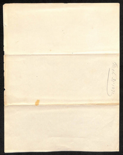 President Ulysses S. U.S. Grant Signed Pardon Letter Psa/Dna Loa 199530