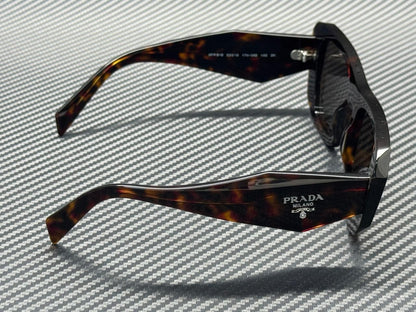 PRADA PR B18S 17N06B Root Tortoise Dark Brown Women's 53 mm Sunglasses