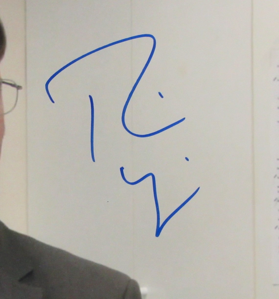 Rainn Wilson Signed/Auto 16X20 Photo "The Office" Framed Jsa 188782