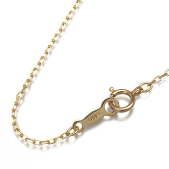 Mikimoto Cable Chain Necklace 40Cm 18K 750 Yellow Gold