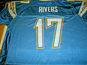 Philip Rivers Sandiego Chargers Hof W/Coa Signed