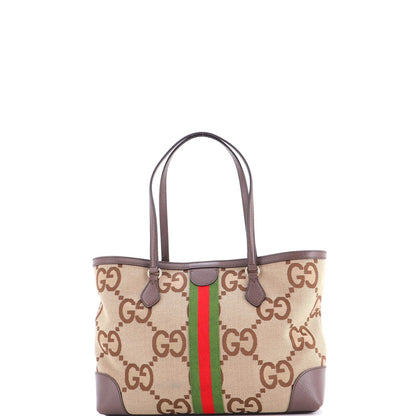 Gucci Ophidia Shopping Tote Jumbo Gg Canvas Medium