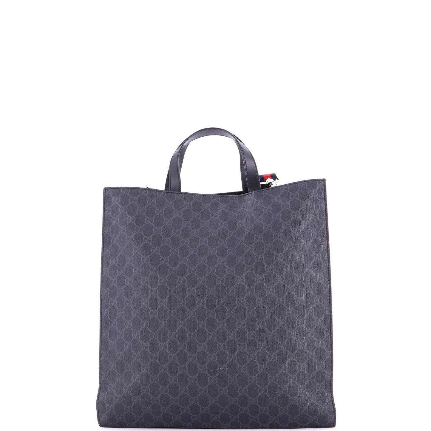 Gucci Convertible Soft Open Tote Gg Coated Canvas Tall