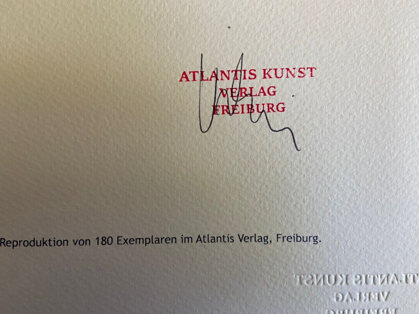 Kurt Schwitters Lithograph