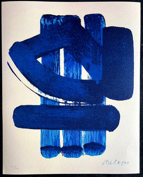 Pierre Soulages Coa Signed Op Numbered In Pencil Limited 275Exe