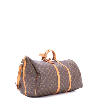 Louis Vuitton Keepall Bandouliere Bag Monogram Canvas 60