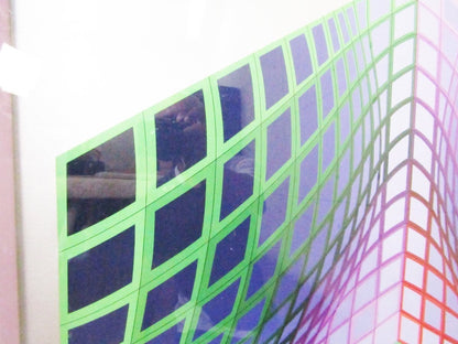 Victor Vasarely Test Tarka Serigraph serigraphie signedlimited 20 ex. EA 1/ 20