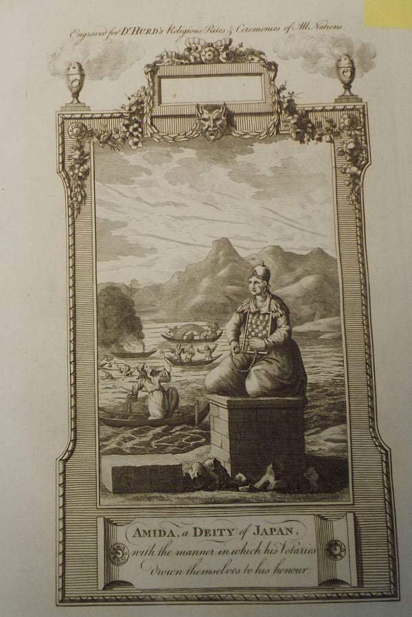 William Hurd Religious Rites Customs Of All Nations Illustrated 1790 Folio Japan