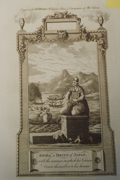 William Hurd Religious Rites Customs Of All Nations Illustrated 1790 Folio Japan