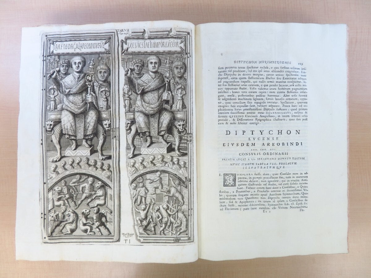 Antonio Francesco Gori Thesaurus Veterum Diptychorum 1759 1St Engravings