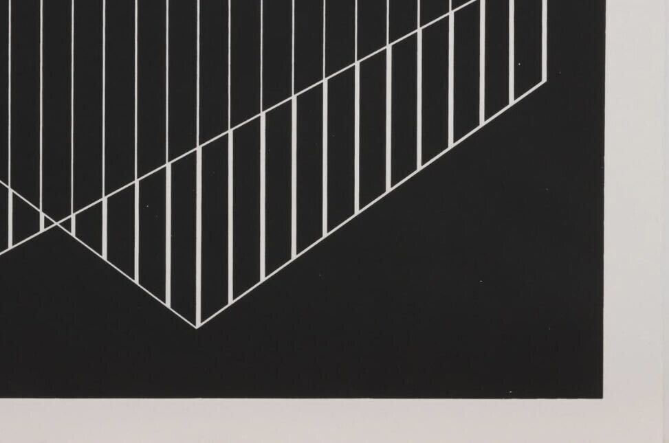 Josef Albers - Formulation : Articulation Serigraph Abstract Art Print Framed