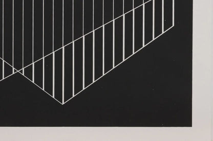 Josef Albers - Formulation : Articulation Serigraph Abstract Art Print Framed