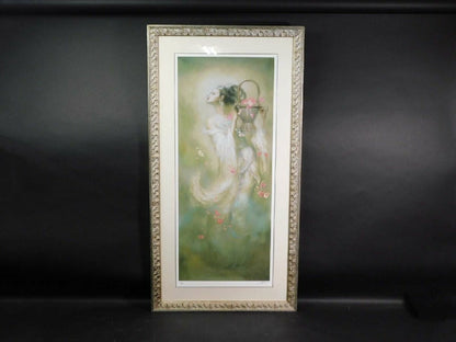 Zeng Hao (Chinese) - Beauty Spring Original Giclee Print Signed Framed Numbered