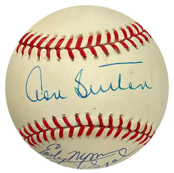 300 Win Club Autographed Baseball (Psa)