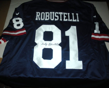 Andy Robustelli New York Giants Rare! W/Coa