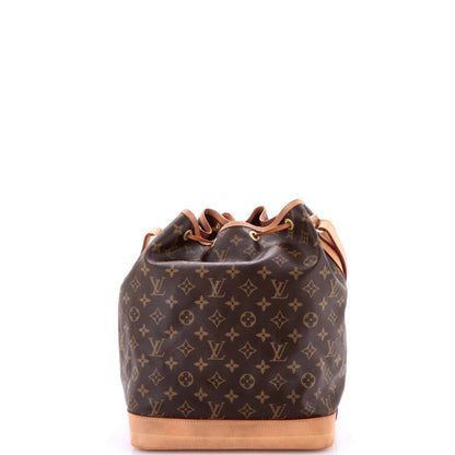 Louis Vuitton Noe Handbag Monogram Canvas Large