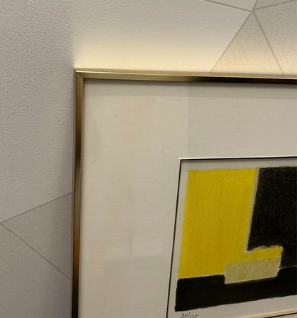 Bernard Cathelin "Small Still Life With Lemon Basket 2" 1987 Lithograph Signed