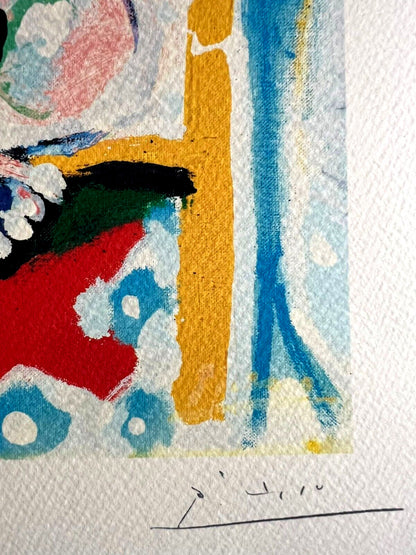 Pablo Picasso - Lithograph Signed Coa - Hand Numbered