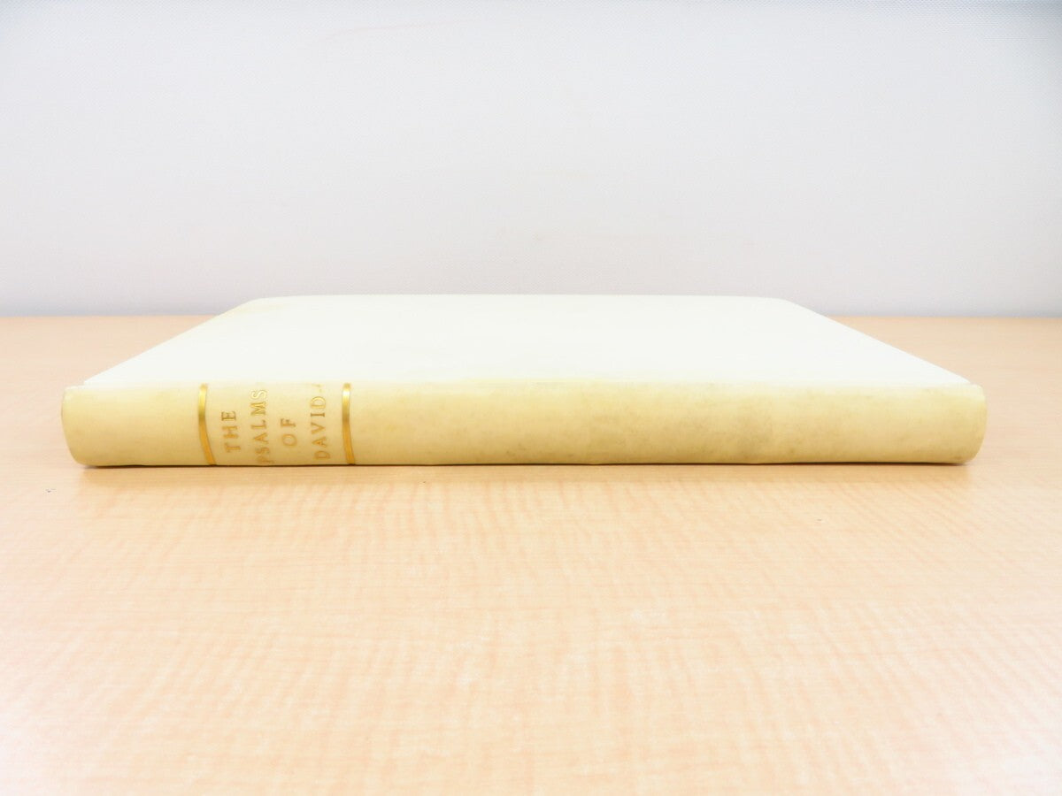 The Psalms Of David 1977 Ltd20 Leather-Bound Book (Vellum) Old Testament
