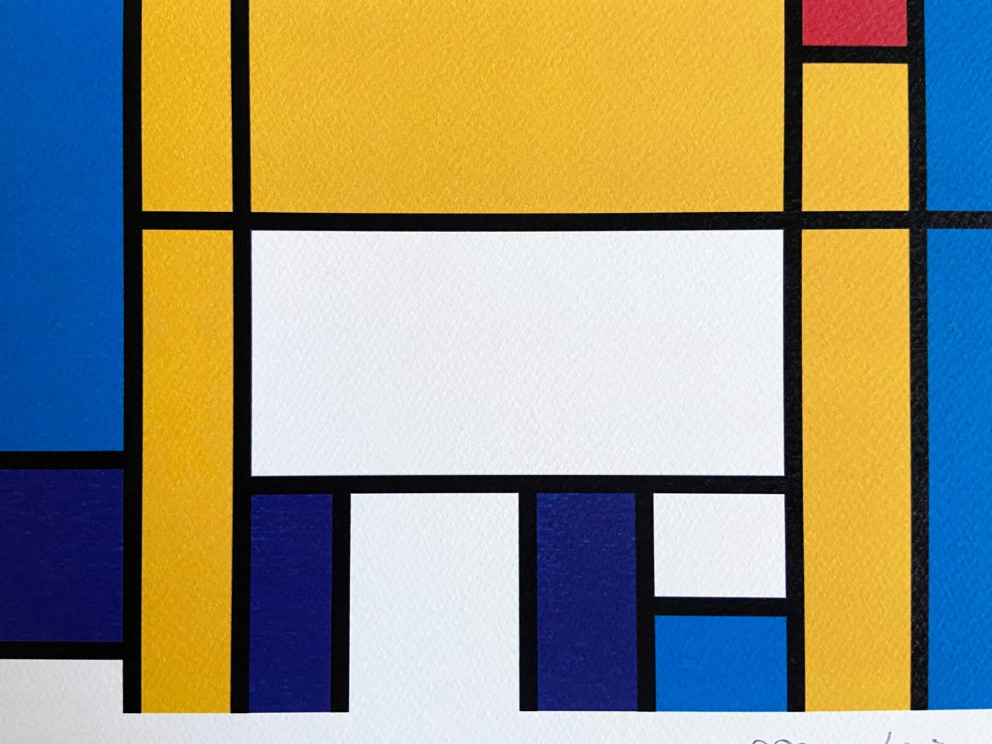 Piet Mondrian Lithograph Yale 1979 Numbered Published 250 Ex