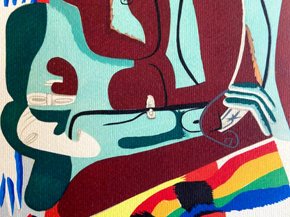 Le Corbusier Lithograph 1969 Coa Mourlot Numbered A Hand Signature