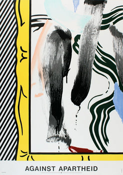Roy Lichtenstein Against Apartheid 