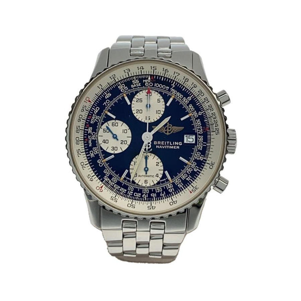 Breitling A13022 Case Size 4.7 4.3Cm Band Size 18.5Cm Used Watch #21118