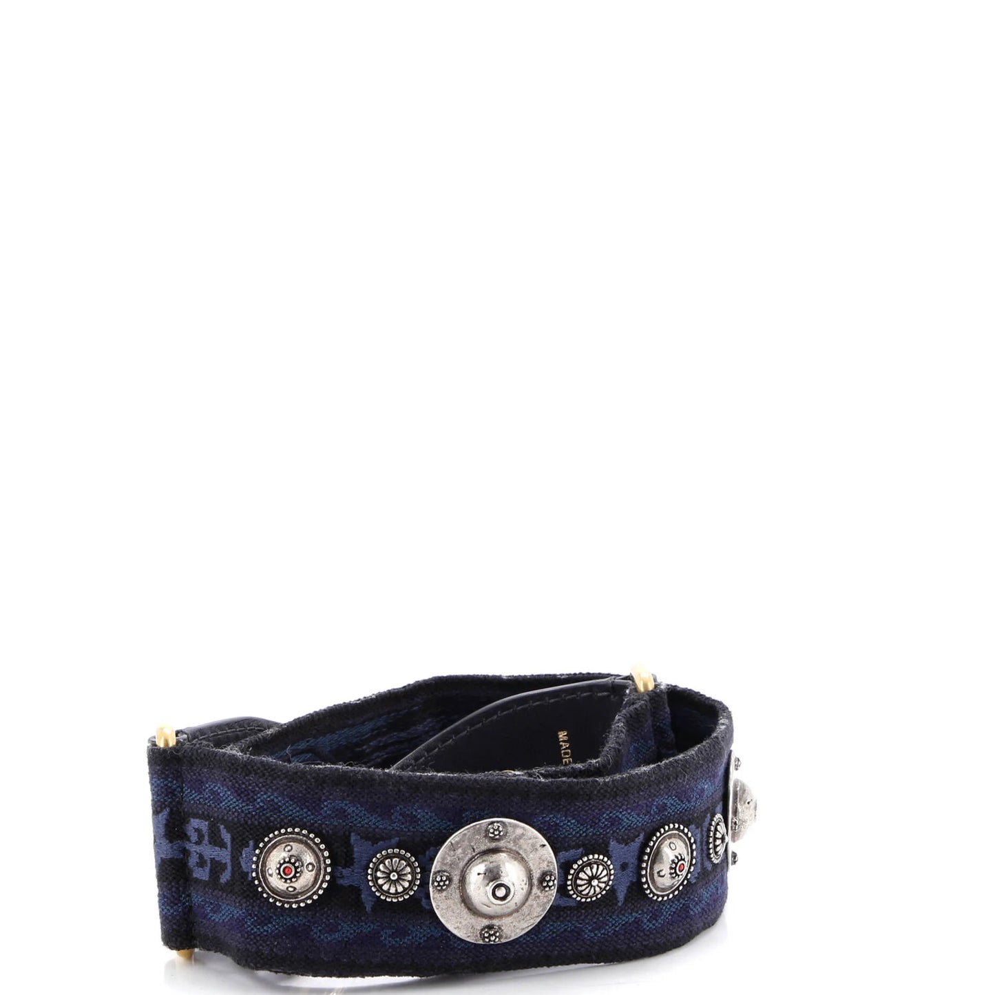 Christian Dior Shoulder Strap Embellished Canvas