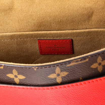 Louis Vuitton Marignan Handbag Monogram Canvas With Leather