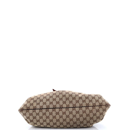 Gucci Positano Tote Gg Canvas Large