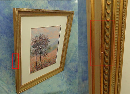 Rodolphe Planquette Original Signed Pastel On Paper Painting Framed Landscape