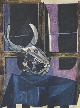 Pablo Picasso Still Life With Ox Skull 
