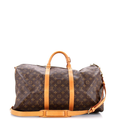 Louis Vuitton Keepall Bandouliere Bag Monogram Canvas 50